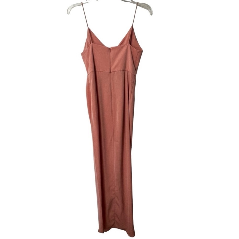Shona Joy Core Cocktail Draped Dress in Pink Women's Size 2 Bridesmaid Event - Picture 10 of 16